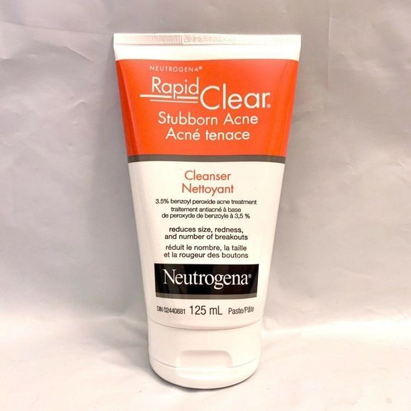 NEUTROGENA Rapid Clear Stubborn Acne Cleanser 5oz EA Face Wash Discontinued NEW - Picture 1 of 1
